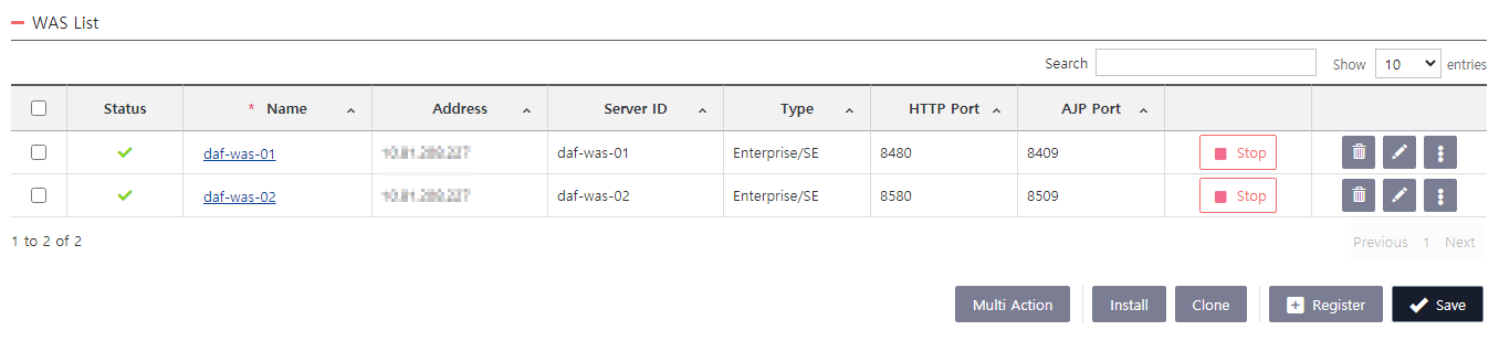 server 3 application server