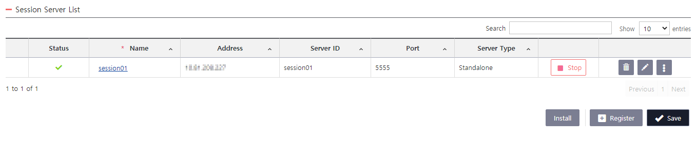 server 5 session server