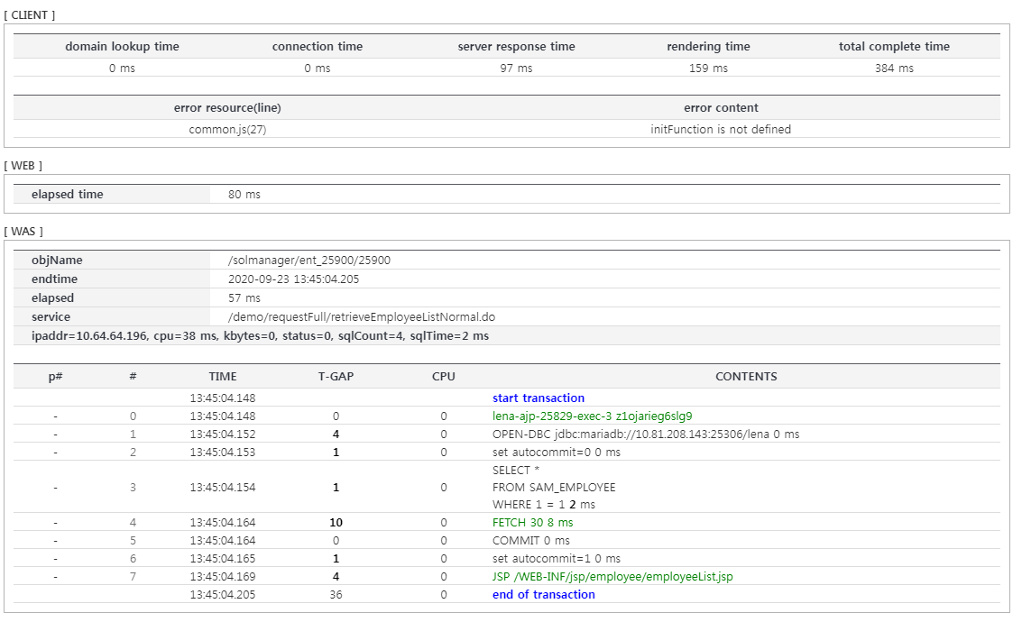 diagnostics analysis system detail xlog