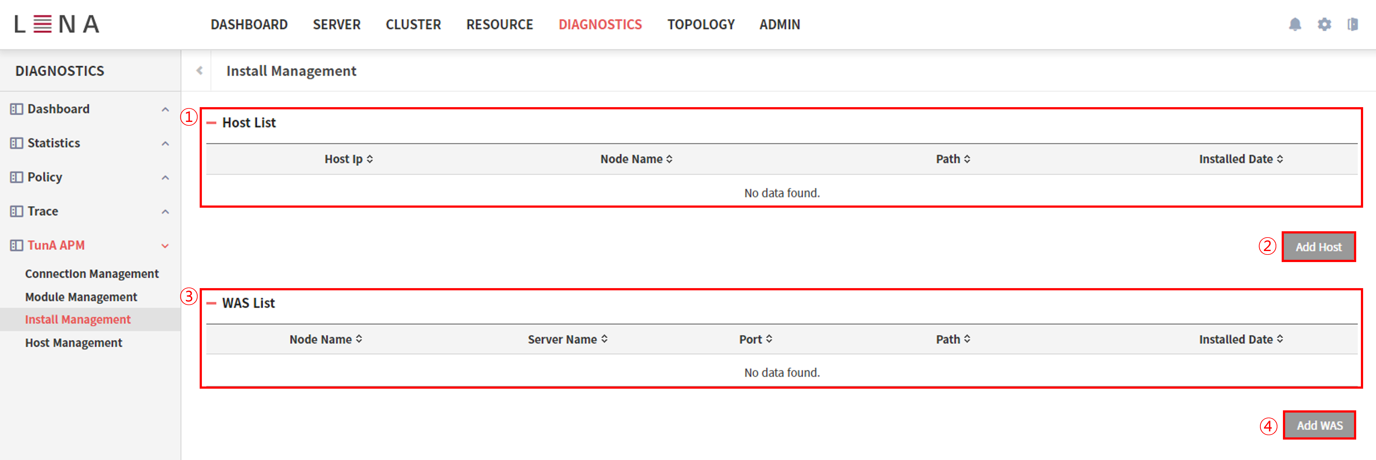 diagnostics tuna install 1