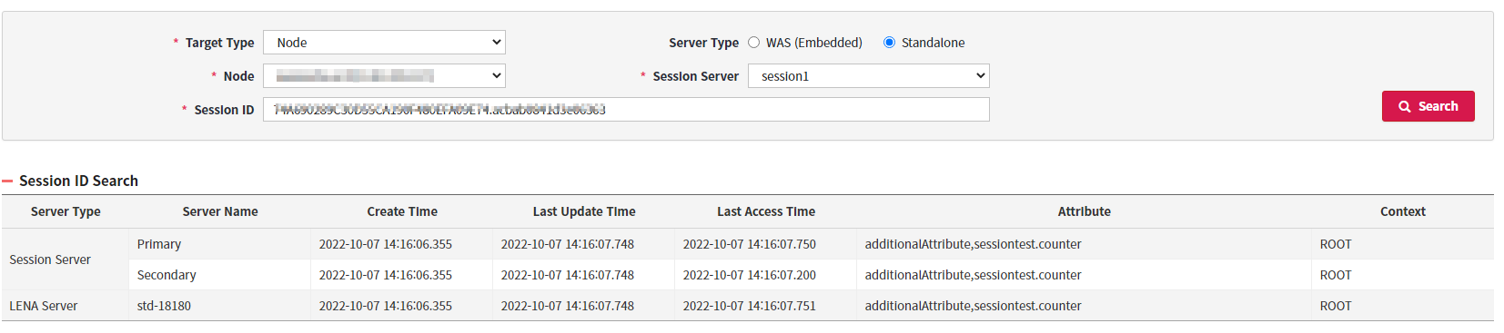 diagnostics session trace