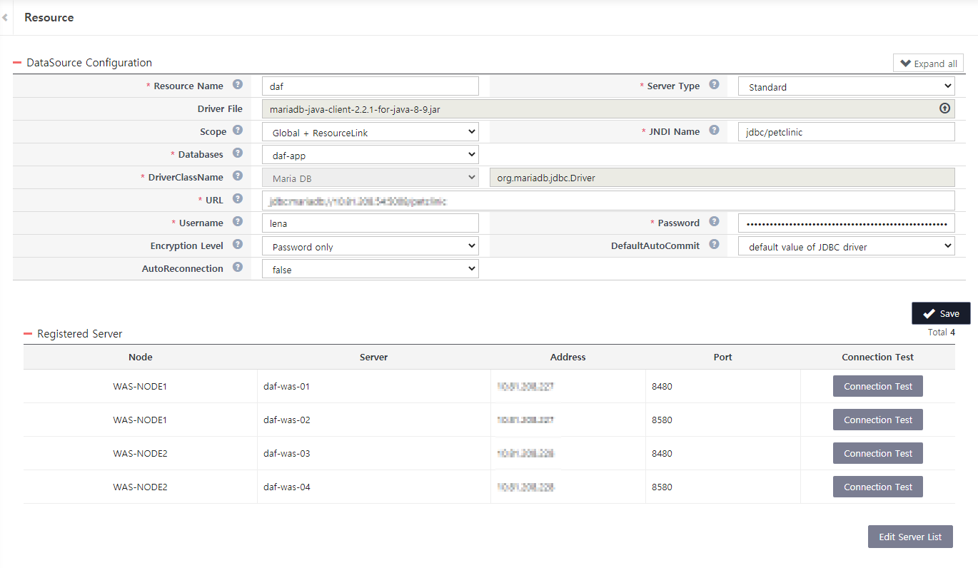 resource datasource detail