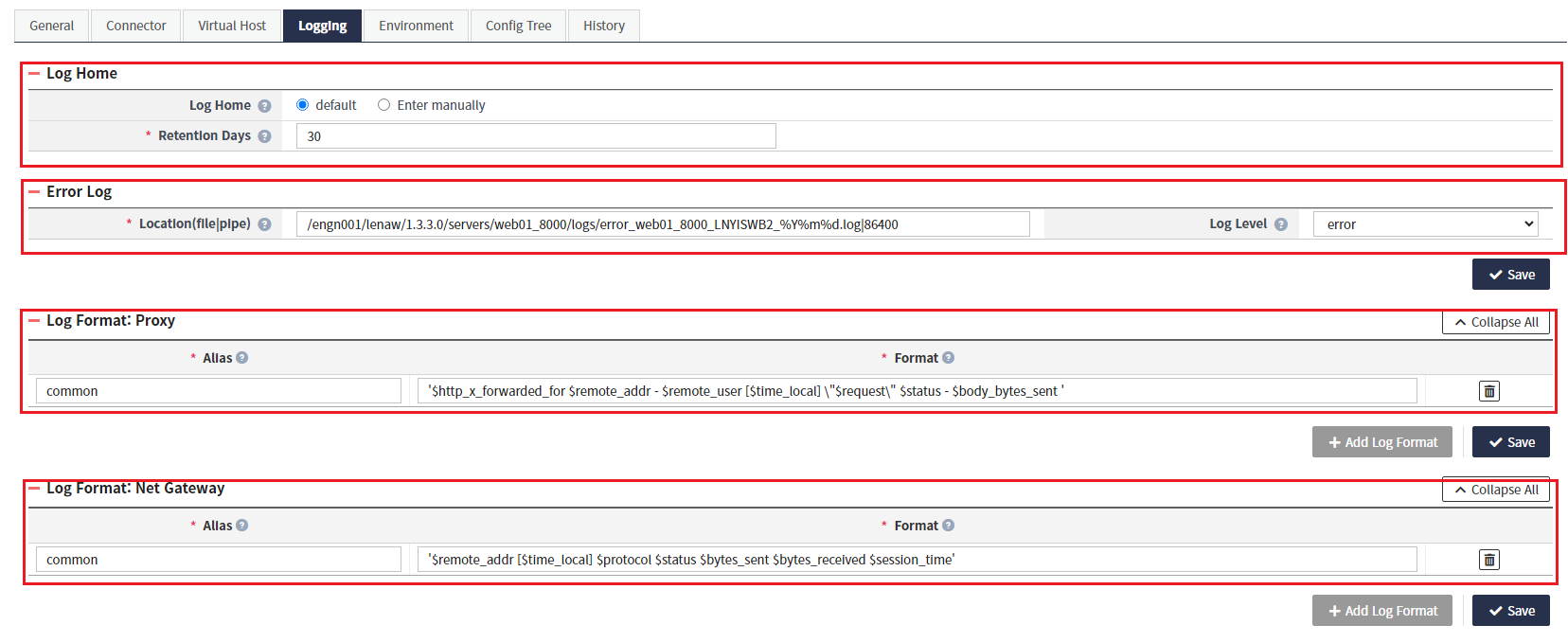 server 5 web server log