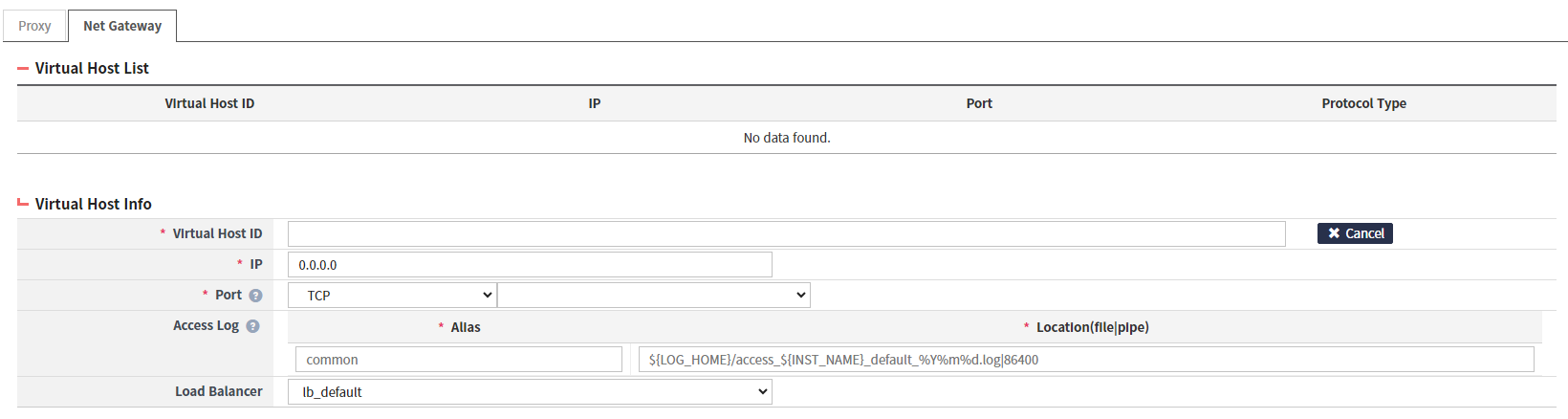 server 5 web server stream vhost