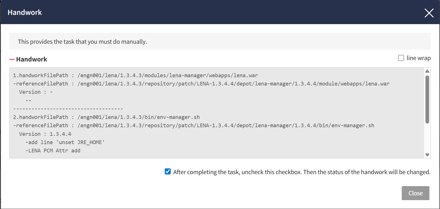 cli patch success4